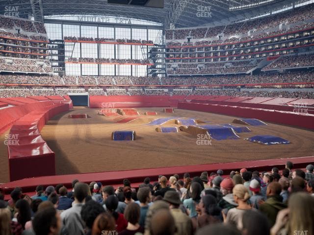 AT&T Stadium - Section 125 Seat View