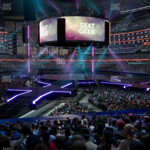 AT&T Stadium - Section 125 Seat View