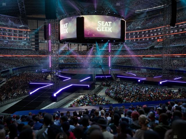 AT&T Stadium - Section 125 Seat View