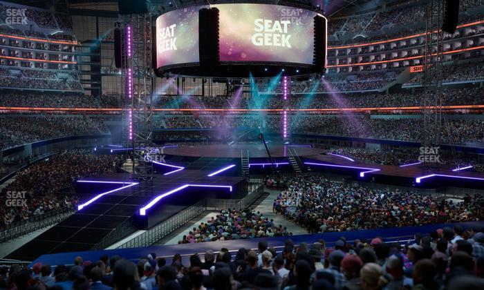 AT&T Stadium - Section 125 Seat View