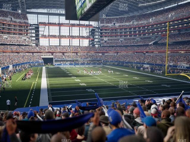 AT&T Stadium - Section 125 Seat View AT&T Stadium - Section 125 Seat View