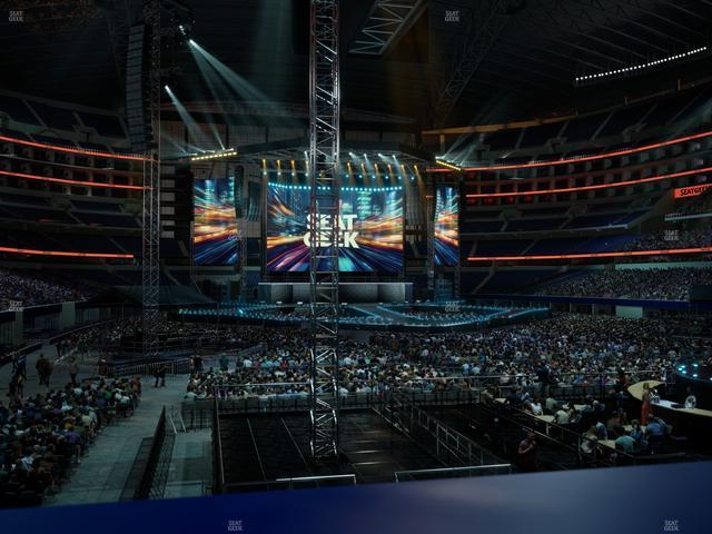 AT&T Stadium - Section 125 Seat View