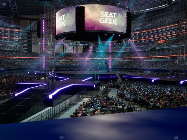 AT&T Stadium - Section 125 Seat View