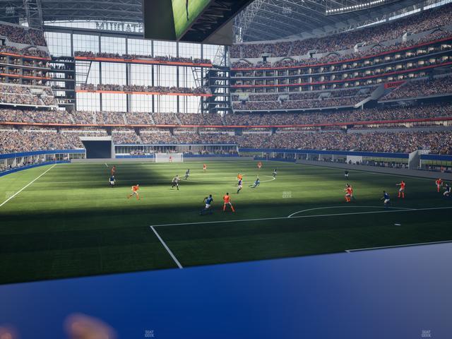 AT&T Stadium - Section 125 Seat View