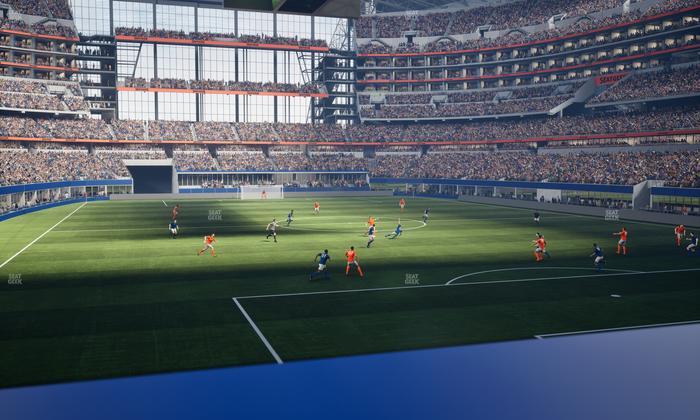 AT&T Stadium - Section 125 Seat View