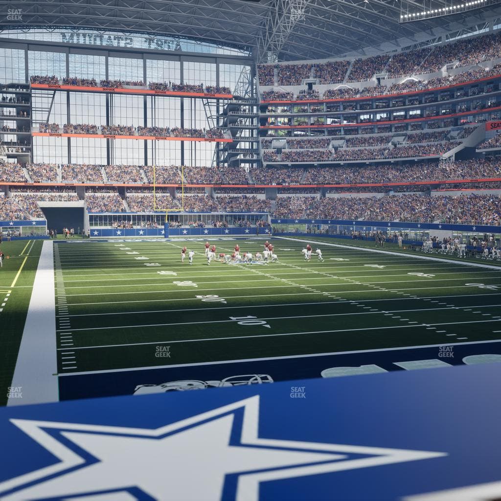 AT&T Stadium - Section 125 Seat View