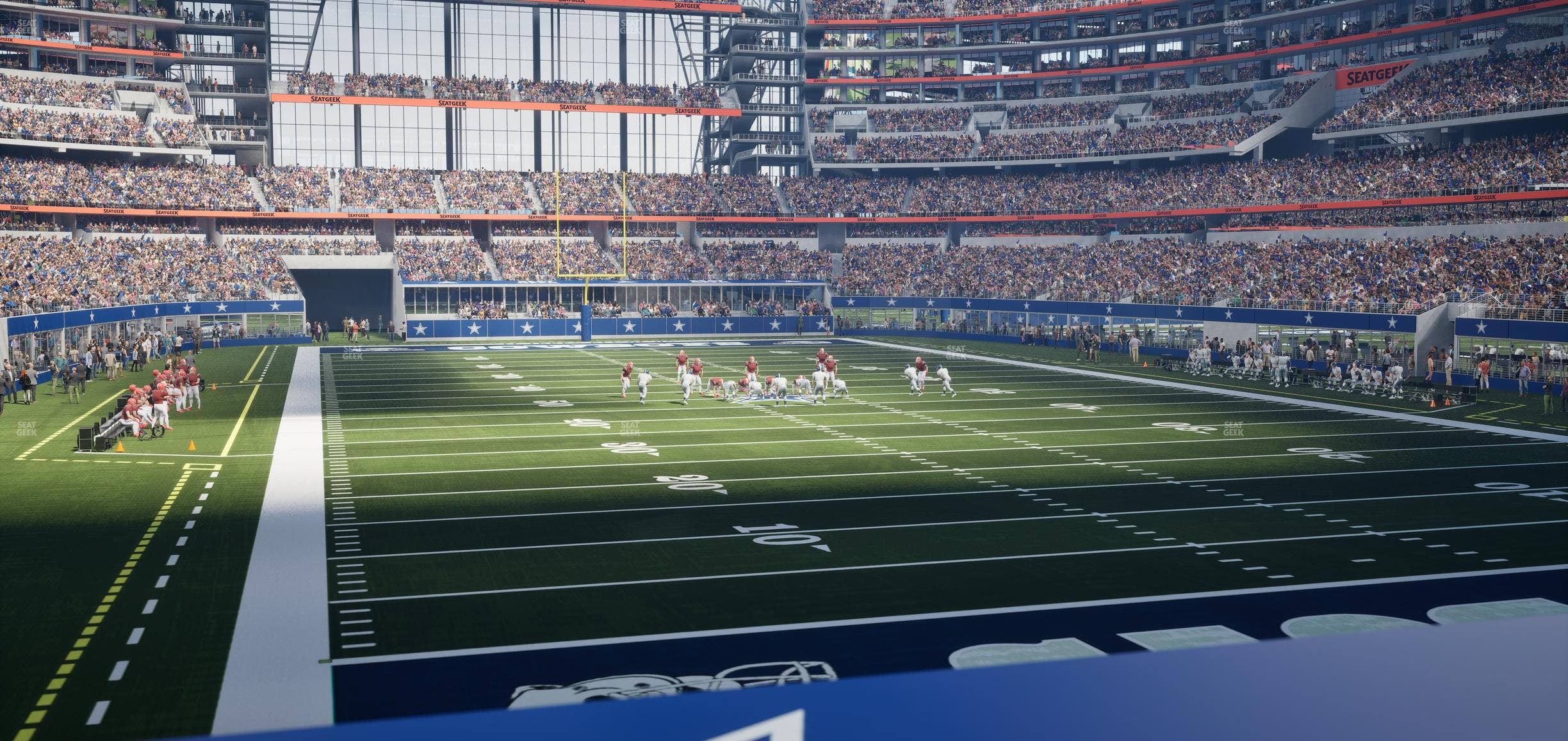 AT&T Stadium - Section 125 Seat View