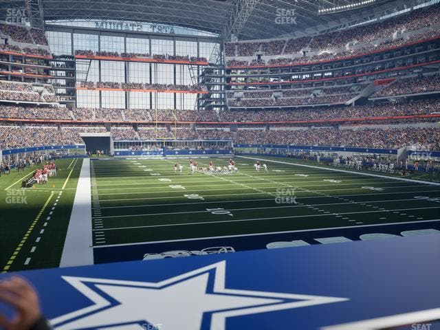 AT&T Stadium - Section 125 Seat View