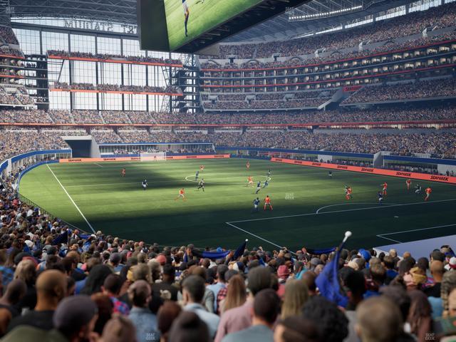 AT&T Stadium - Section 126 Seat View