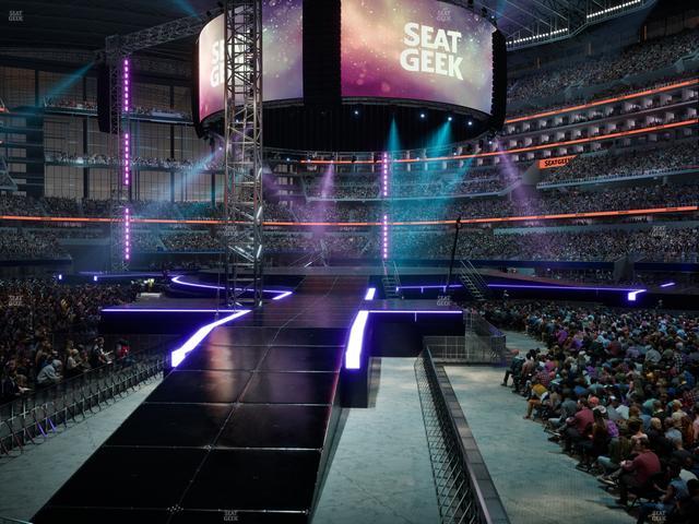 AT&T Stadium - Section 126 Seat View