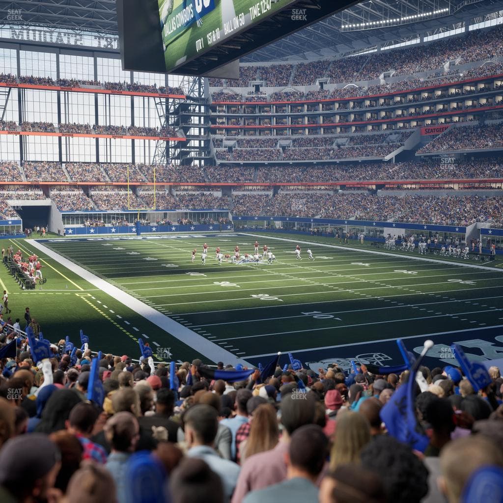 AT&T Stadium - Section 126 Seat View