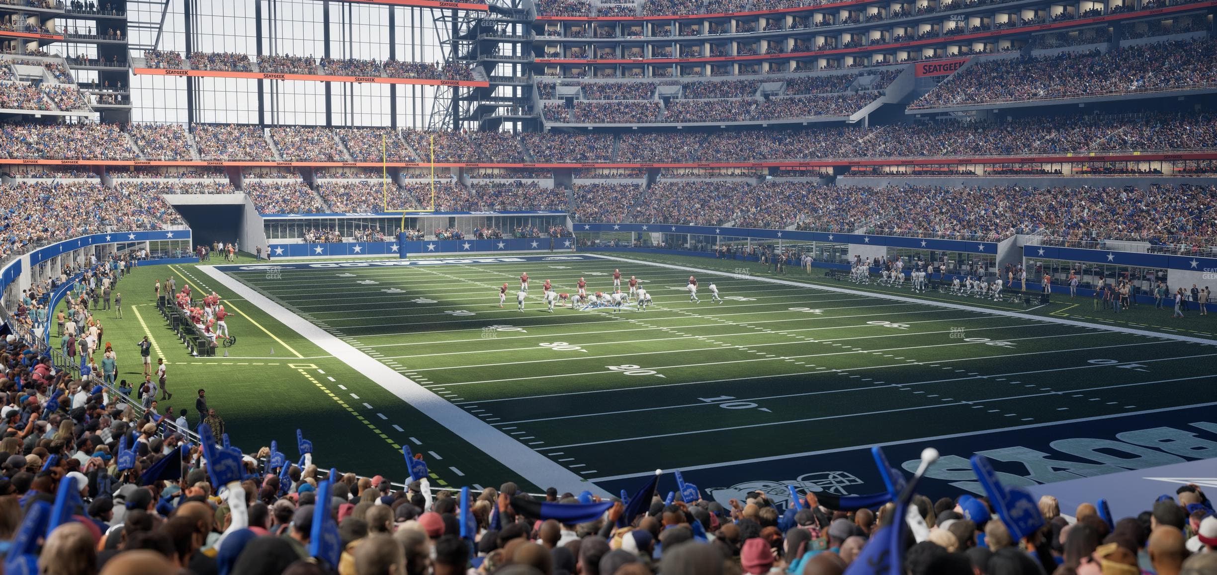 AT&T Stadium - Section 126 Seat View