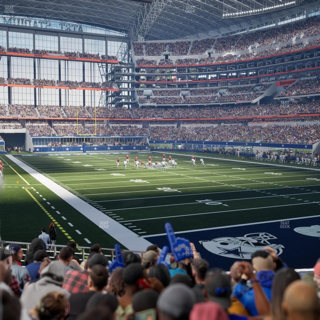AT&T Stadium - Section 126 Seat View