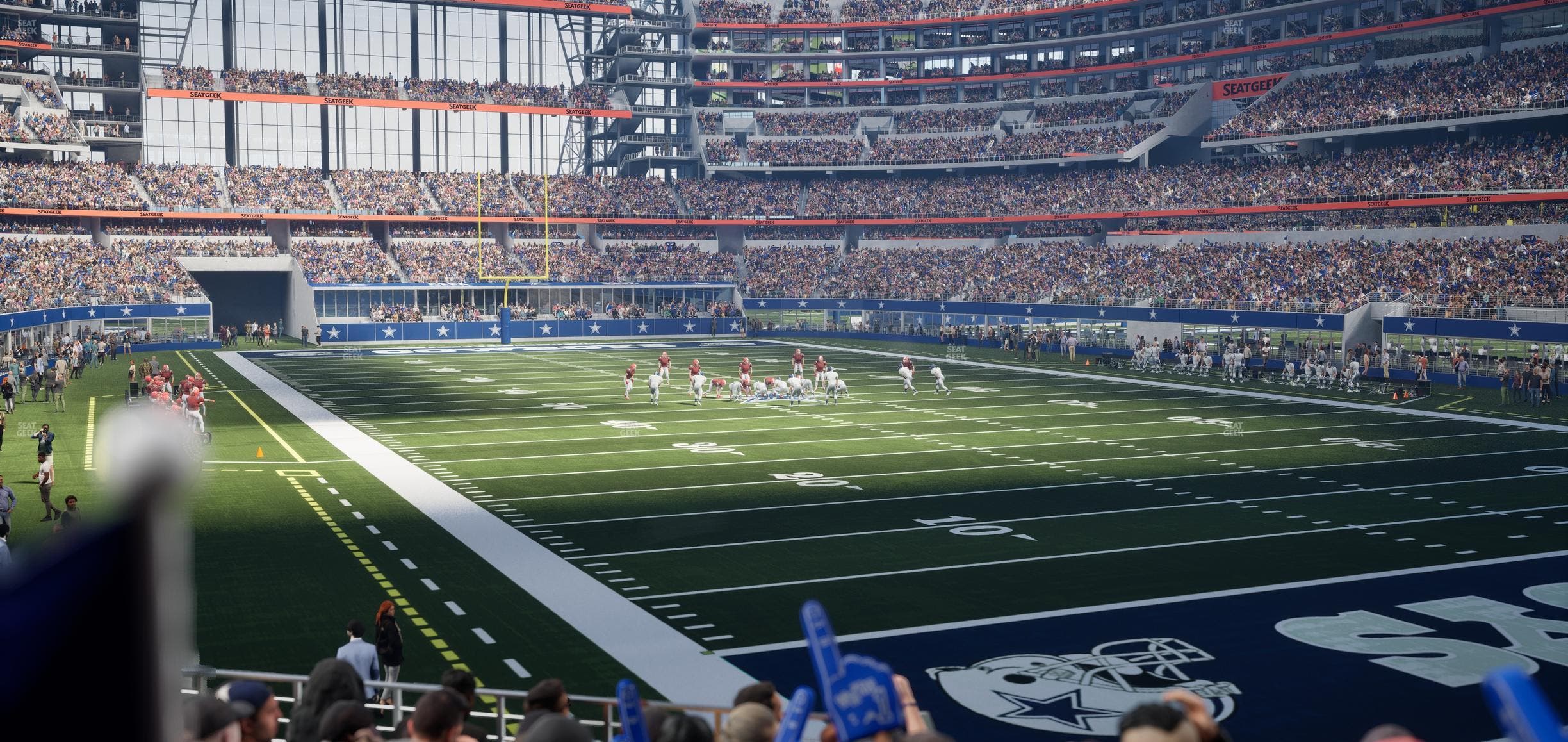 AT&T Stadium - Section 126 Seat View