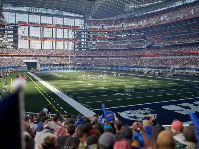 AT&T Stadium - Section 126 Seat View