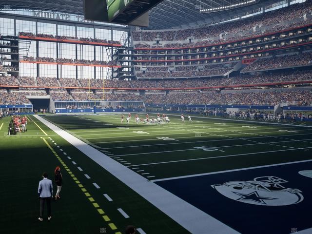 AT&T Stadium - Section 126 Seat View