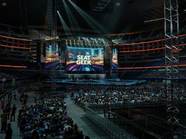 AT&T Stadium - Section 126 Seat View