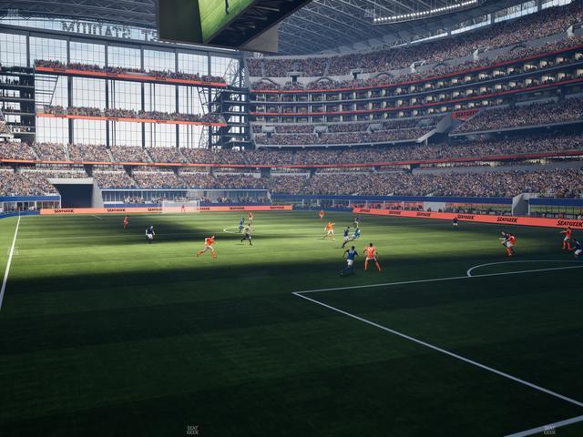 AT&T Stadium - Section 126 Seat View