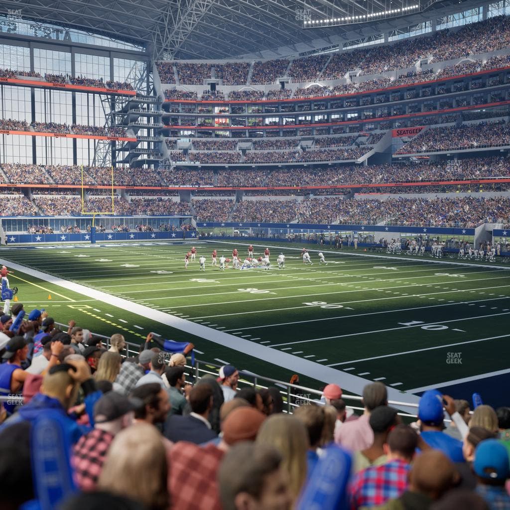 AT&T Stadium - Section 127 Seat View