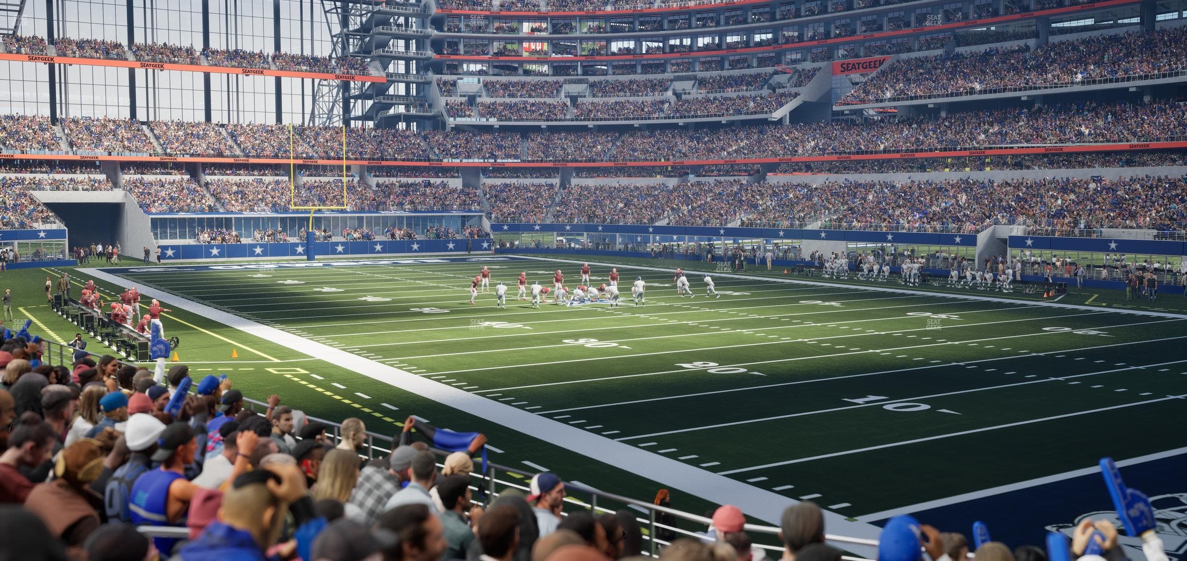 AT&T Stadium - Section 127 Seat View
