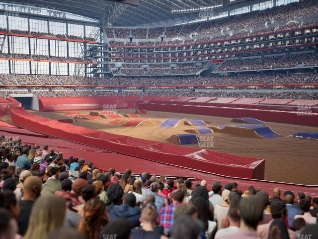 AT&T Stadium - Section 127 Seat View