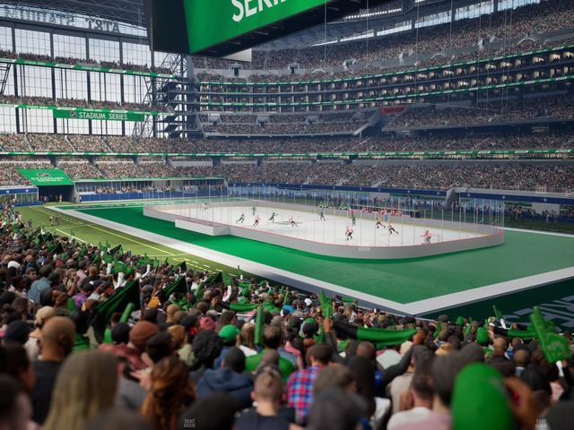 AT&T Stadium - Section 127 Seat View