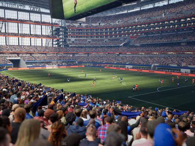 AT&T Stadium - Section 127 Seat View