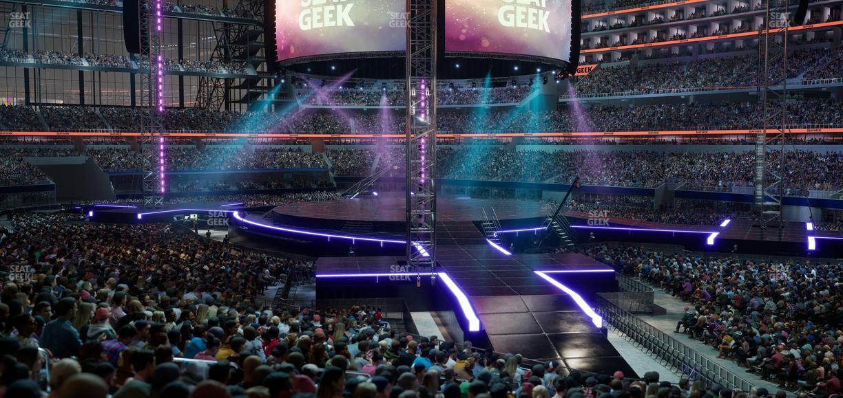 AT&T Stadium - Section 127 Seat View