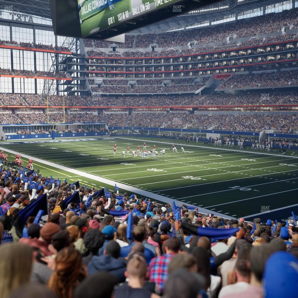 AT&T Stadium - Section 127 Seat View