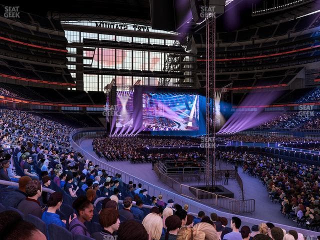 AT&T Stadium - Section 127 Seat View