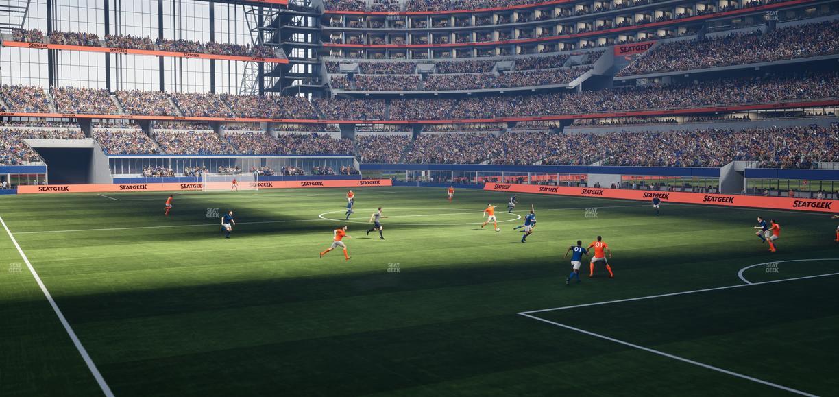 AT&T Stadium - Section 127 Seat View