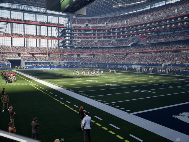 AT&T Stadium - Section 127 Seat View