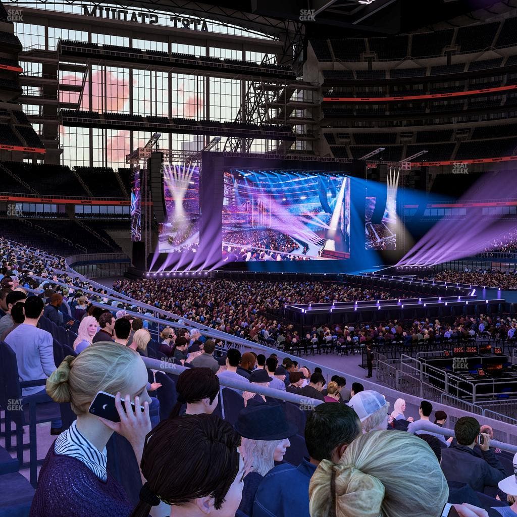 AT&T Stadium - Section 128 Seat View