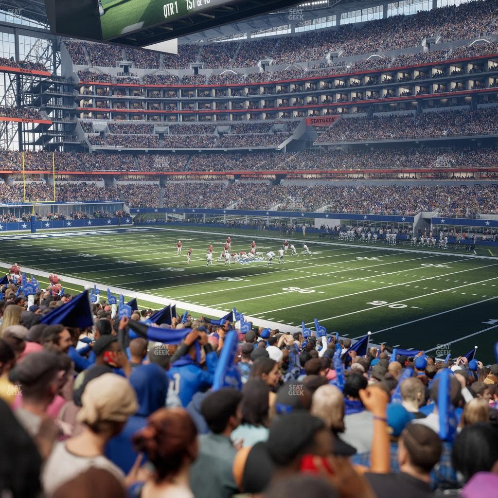 AT&T Stadium - Section 128 Seat View