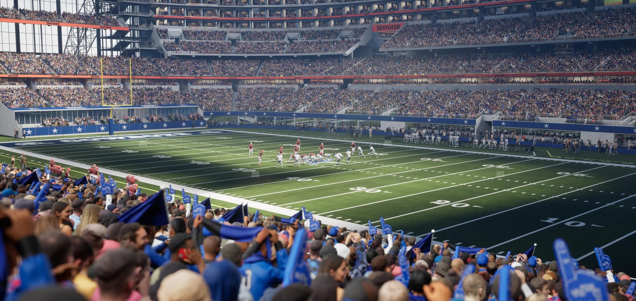 AT&T Stadium - Section 128 Seat View