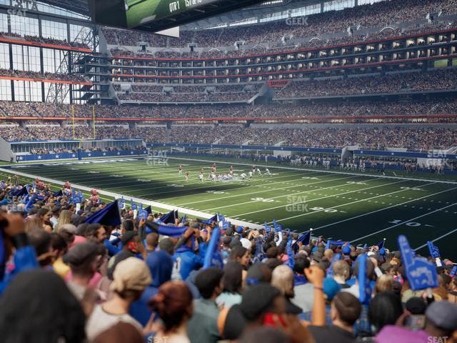 AT&T Stadium - Section 128 Seat View AT&T Stadium - Section 128 Seat View