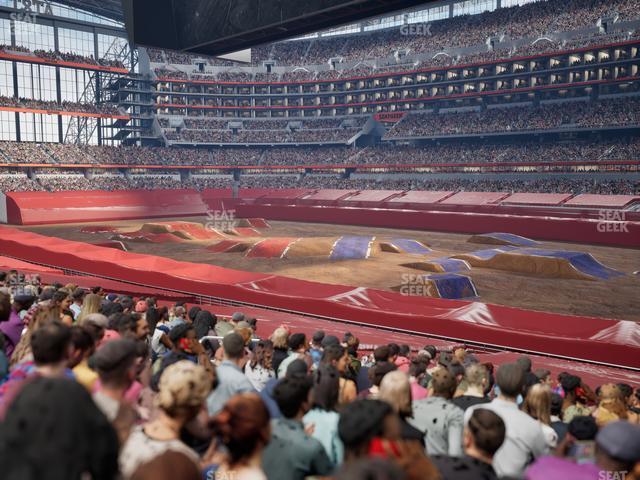 AT&T Stadium - Section 128 Seat View AT&T Stadium - Section 128 Seat View