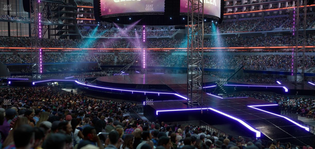 AT&T Stadium - Section 128 Seat View