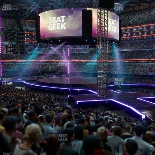 AT&T Stadium - Section 128 Seat View