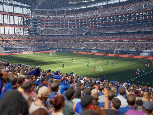 AT&T Stadium - Section 128 Seat View