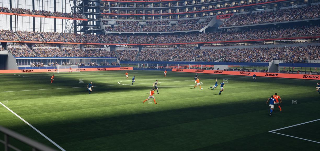 AT&T Stadium - Section 128 Seat View