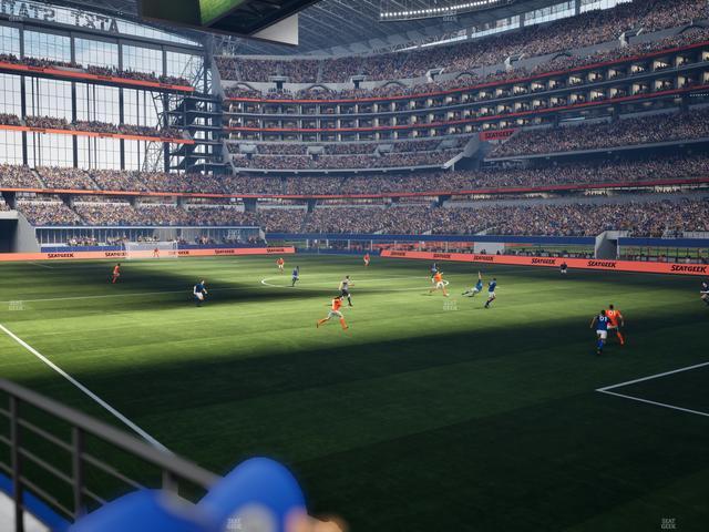 AT&T Stadium - Section 128 Seat View