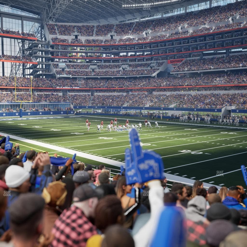 AT&T Stadium - Section 128 Seat View
