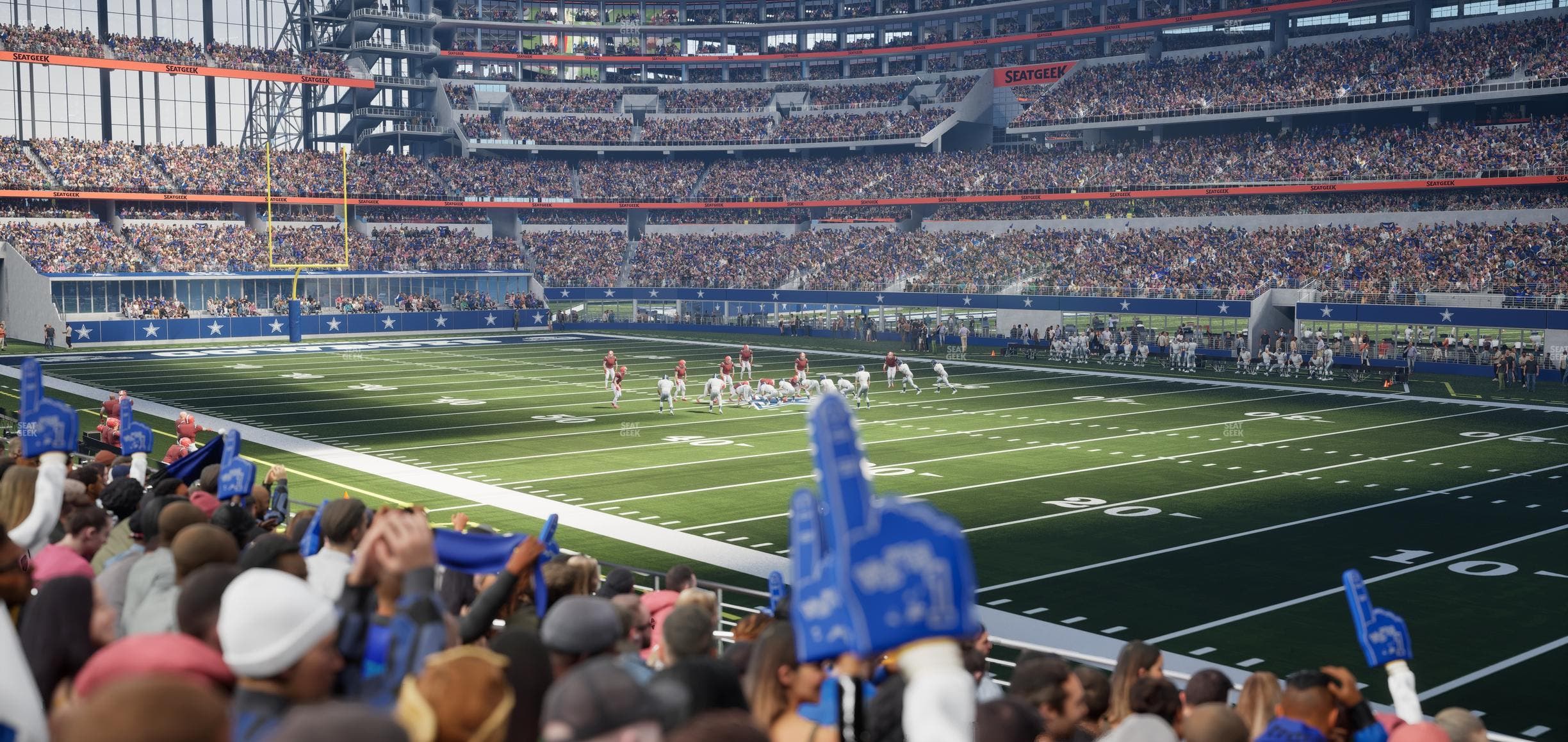 AT&T Stadium - Section 128 Seat View