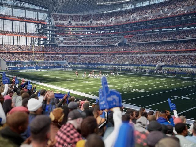AT&T Stadium - Section 128 Seat View