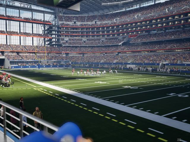 AT&T Stadium - Section 128 Seat View