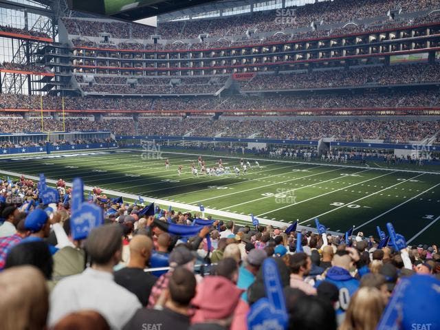 AT&T Stadium - Section 129 Seat View AT&T Stadium - Section 129 Seat View