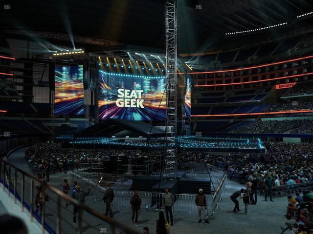 AT&T Stadium - Section 129 Seat View
