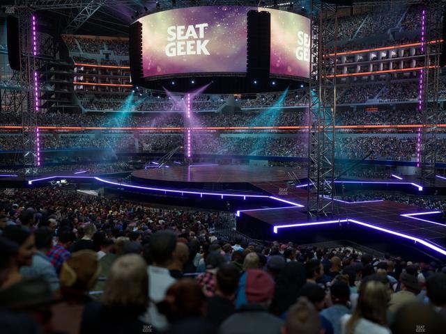 AT&T Stadium - Section 129 Seat View