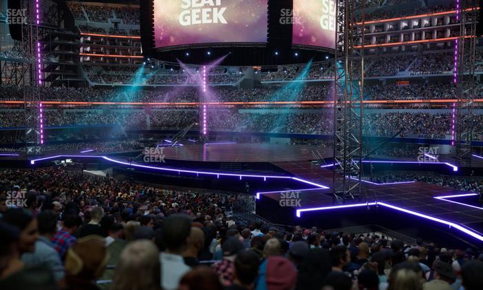 AT&T Stadium - Section 129 Seat View